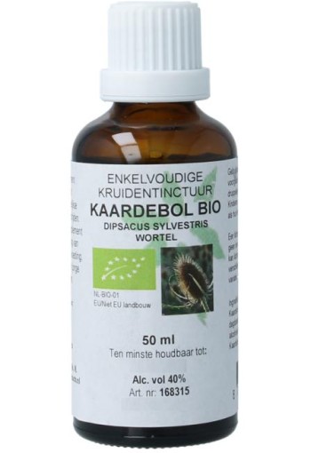 Cruydhof Kaardebol wortel tinctuur bio (50 Milliliter)