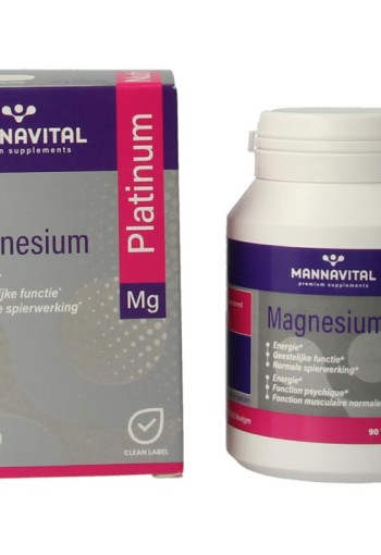 Mannavital Magnesium platinum (90 Tabletten)