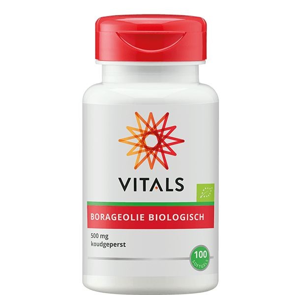 Vitals Borageolie 500mg bio (100 Softgels)