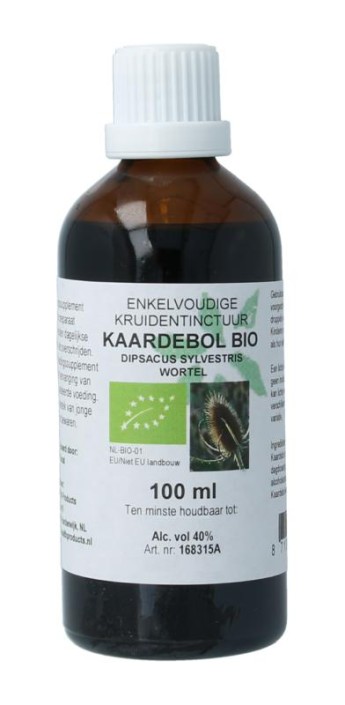 Cruydhof Kaardebol wortel tinctuur bio (100 Milliliter)