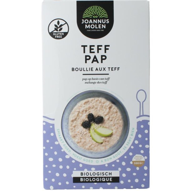 Joannusmolen Teff pap bio (300 Gram)