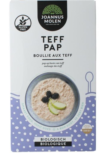 Joannusmolen Teff pap bio (300 Gram)