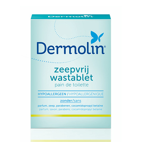 Dermolin Zeepvrij wastablet 100 gram