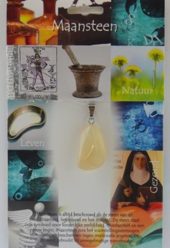 Steengoed Hanger gezondheidssteen maansteen (1 Stuks)