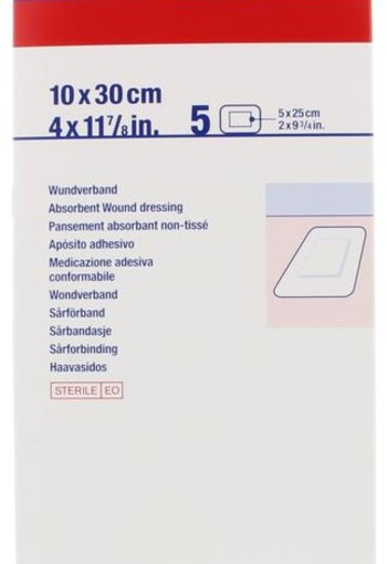 Leukomed Wondverband 10.0 x 30cm steriel (5 Stuks)