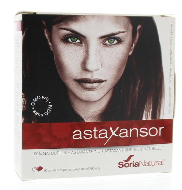 Soria Natural Astaxansor parels (30 Stuks)