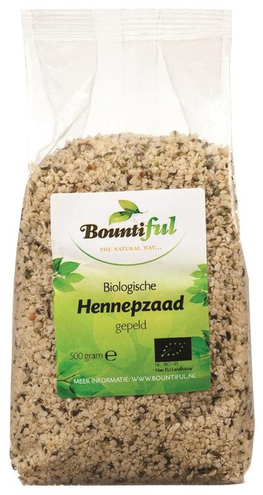 Bountiful Hennepzaad bio (500 Gram)