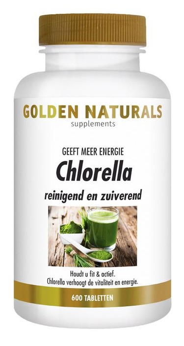 Golden Naturals Chlorella (600 Tabletten)