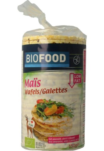 Biofood Maiswafels bio (150 Gram)