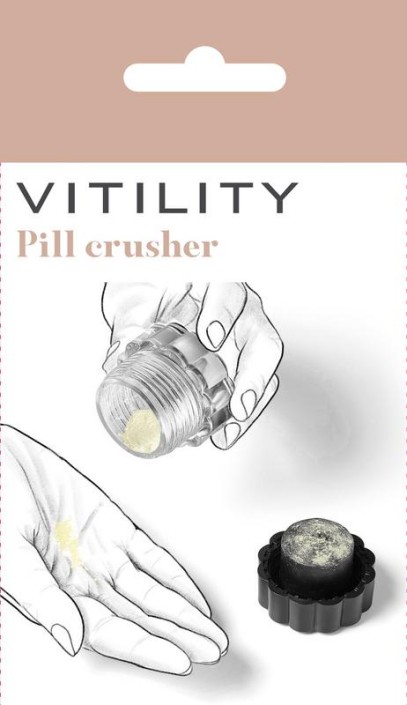 Vitility Tabletvergruizer (1 Stuks)