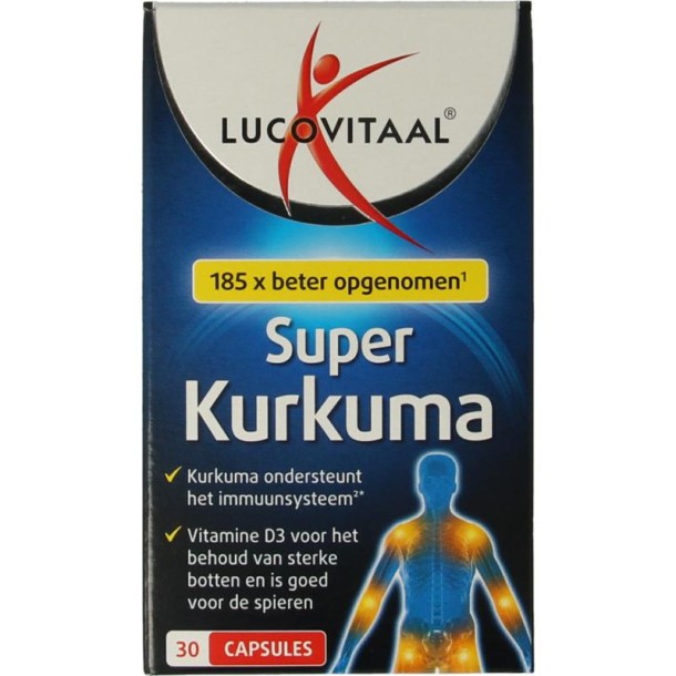 Lucovitaal Super kurkuma (30 Capsules)