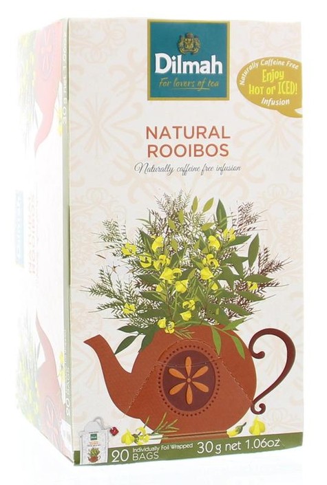 Dilmah Rooibos natural herbal infusion (20 Zakjes)