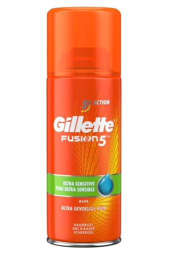 Gillette Fusion 5 ultimate sensitive gel (75 Milliliter)