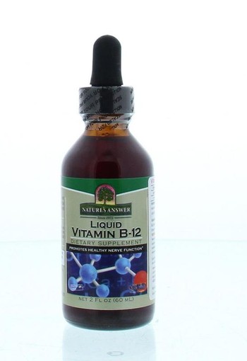 Natures Answer Vloeibaar vitamine B12 - Liquid vitamin B12 (60 Milliliter)