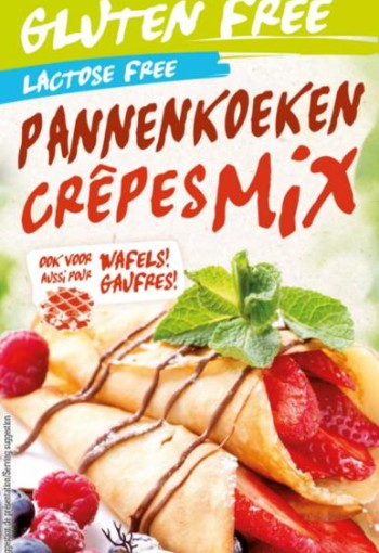 Damhert Pannenkoeken en wafelmix gluten- & lactosevrij (400 Gram)