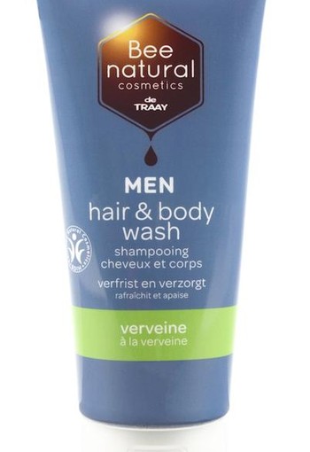 Traay Bee Honest Hair & body wash men verveine (200 Milliliter)