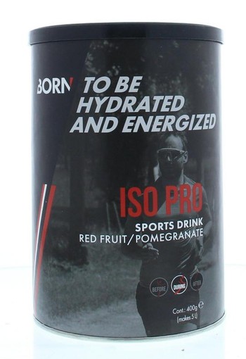 Born Iso Pro red fruit - pomegranate (400 Gram)