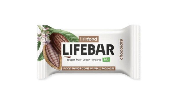 Lifefood Mini lifebar energiereep chocolade raw & bio (25 Gram)