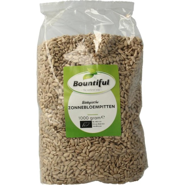 Bountiful Zonnebloemenpitten bio (1 Kilogram)