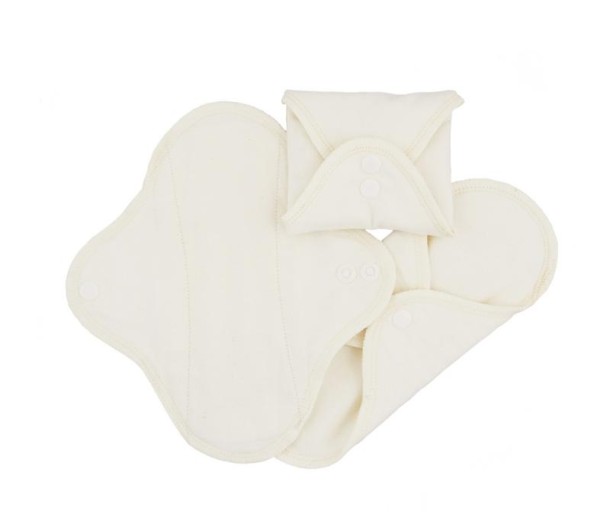 Imsevimse Wasbare inlegkruisjes naturel (3 Stuks)