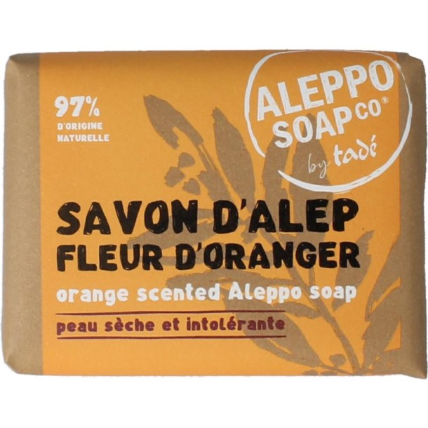 Aleppo Soap Co Sinaasappel zeep (100 Gram)