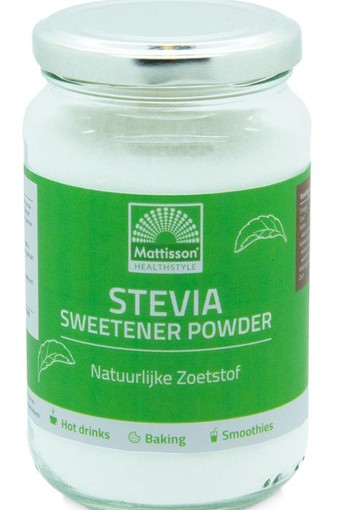 Mattisson Stevia sweetener powder (stevia & erythritol) (250 Gram)