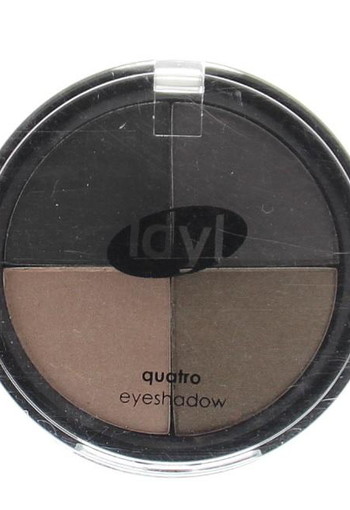 Idyl Eyeshadow quatro CES 104 grijs/bruin (1 Stuks)