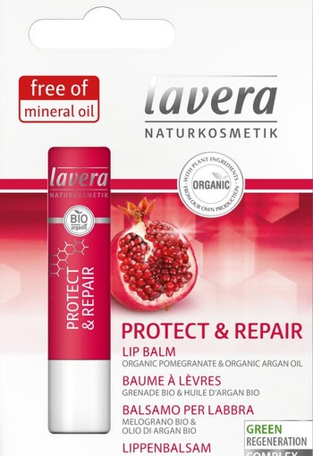 Lavera Lippenbalsem/lipbalm protect & repair EN-FR-IT-DE (4 Gram)