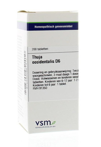 VSM Thuja occidentalis D6 (200 Tabletten)