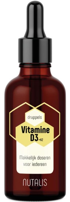 Nutalis Vitamine D3 & K2 druppels (50 Milliliter)