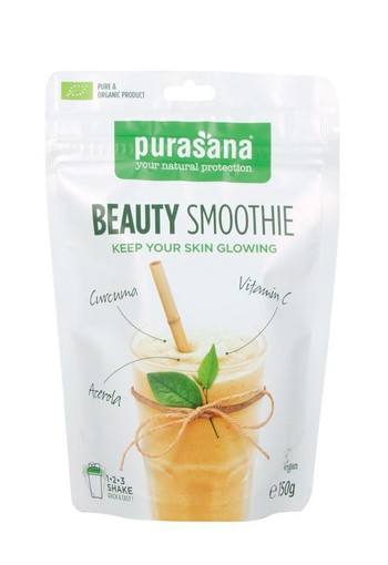 Purasana Beauty smoothie shake vegan bio (150 Gram)