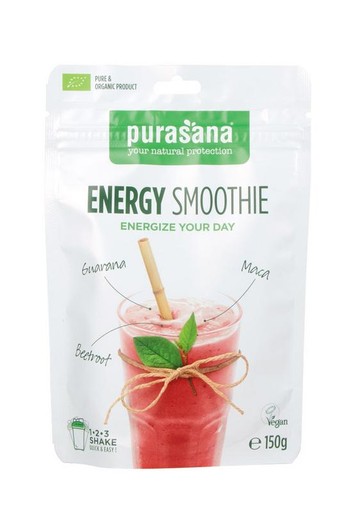 Purasana Energie smoothie shake vegan bio (150 Gram)