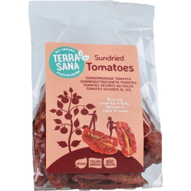 Terrasana Raw tomaten zongedroogd bio (100 Gram)