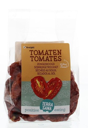Terrasana Raw tomaten zongedroogd bio (100 Gram)