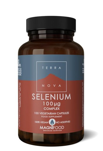 Terranova Selenium 100mcg complex (100 Vegetarische capsules)