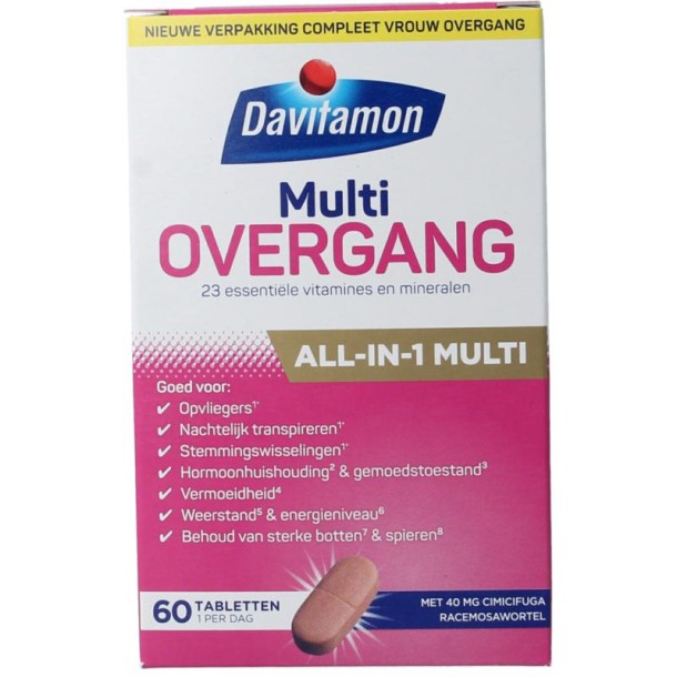 Davitamon Compleet vrouw overgang 60 tabletten