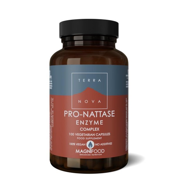 Terranova Pro-nattase enzyme complex (100 Vegetarische capsules)