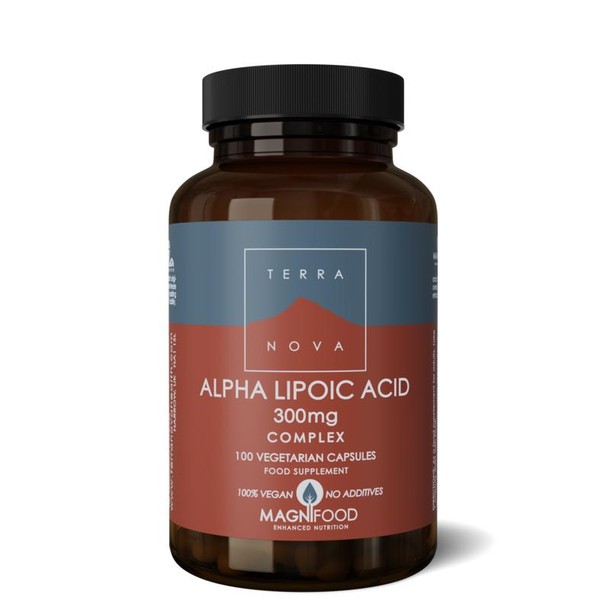 Terranova Alpha lipoic acid 300mg complex (100 Vegetarische capsules)