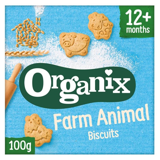 Organix Goodies Boerderijdieren koekjes 1+jr bio (100 Gram)