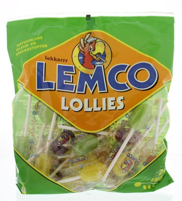 Lemco Vruchten lollies (240 Gram)