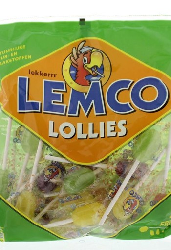 Lemco Vruchten lollies (240 Gram)