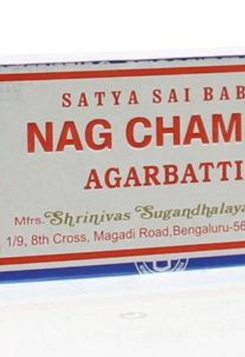 Nag Champa Wierook nag champa agarbatti (40 Gram)