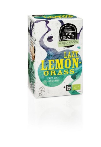 Royal Green Lazy lemongrass bio (16 Zakjes)