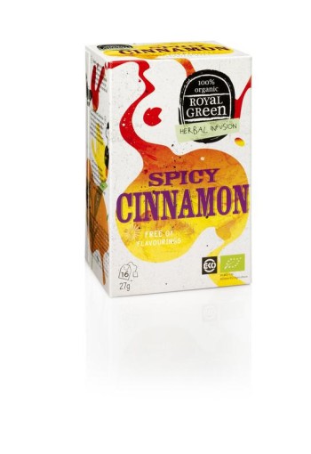 Royal Green Spicy cinnamon bio (16 Zakjes)