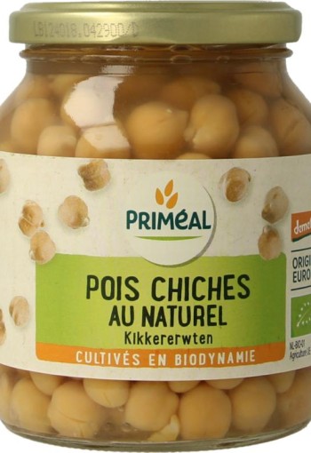 Primeal Kikkererwten demeter bio (350 Gram)