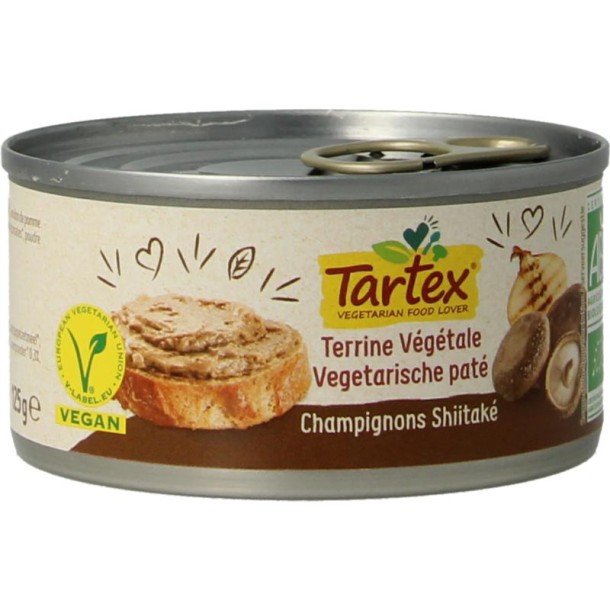 Tartex Pate champignon bio (125 Gram)
