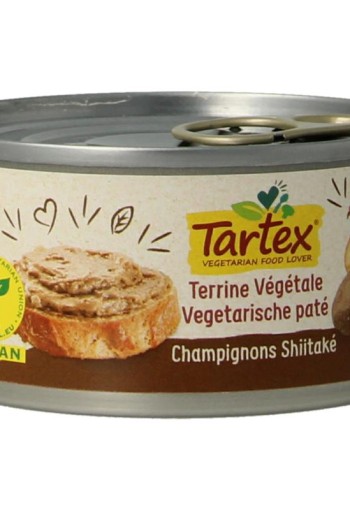 Tartex Pate champignon bio (125 Gram)