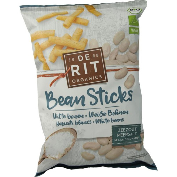 De Rit Bean sticks zeezout bio (75 Gram)