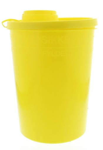 Blockland Naaldencontainer large geel (2 Liter)
