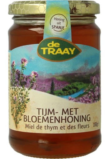 Traay Tijm bloemen honing (350 Gram)